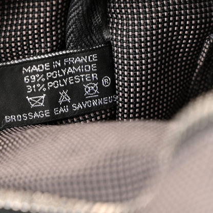Hermes Canvas Herline Backpack Grey 7 of 13