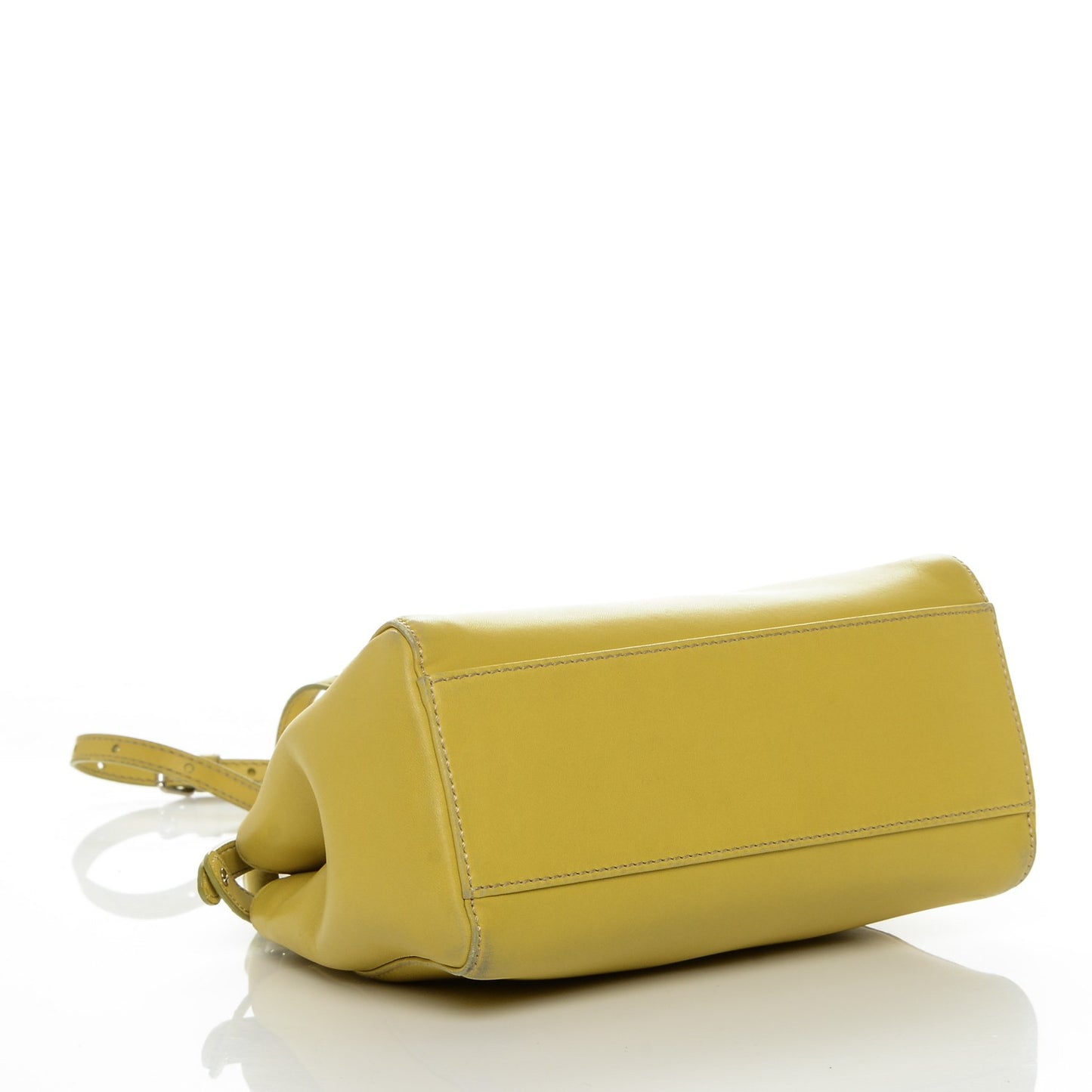Nappa Mini Peekaboo Iconic Satchel Lime