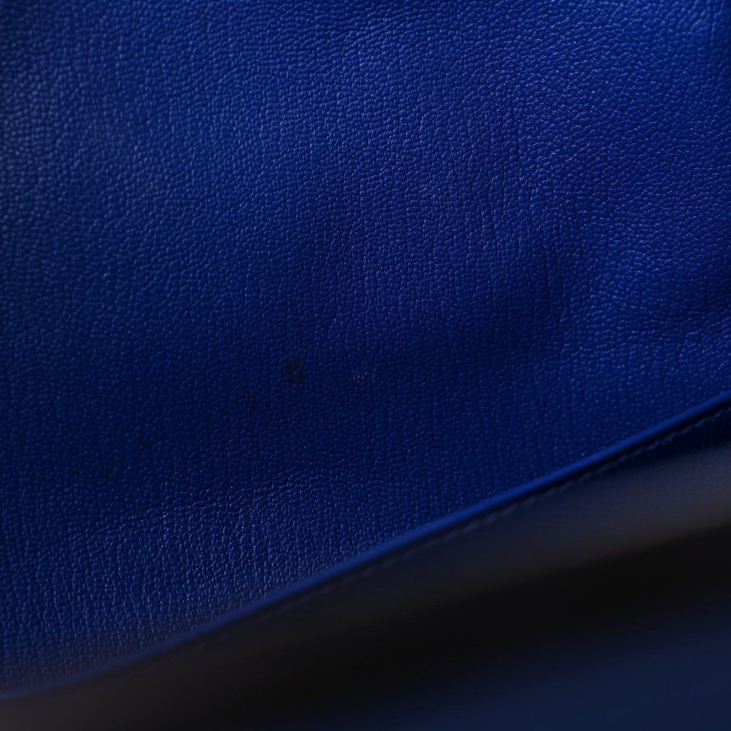 Togo Birkin 35 Bleu Electrique