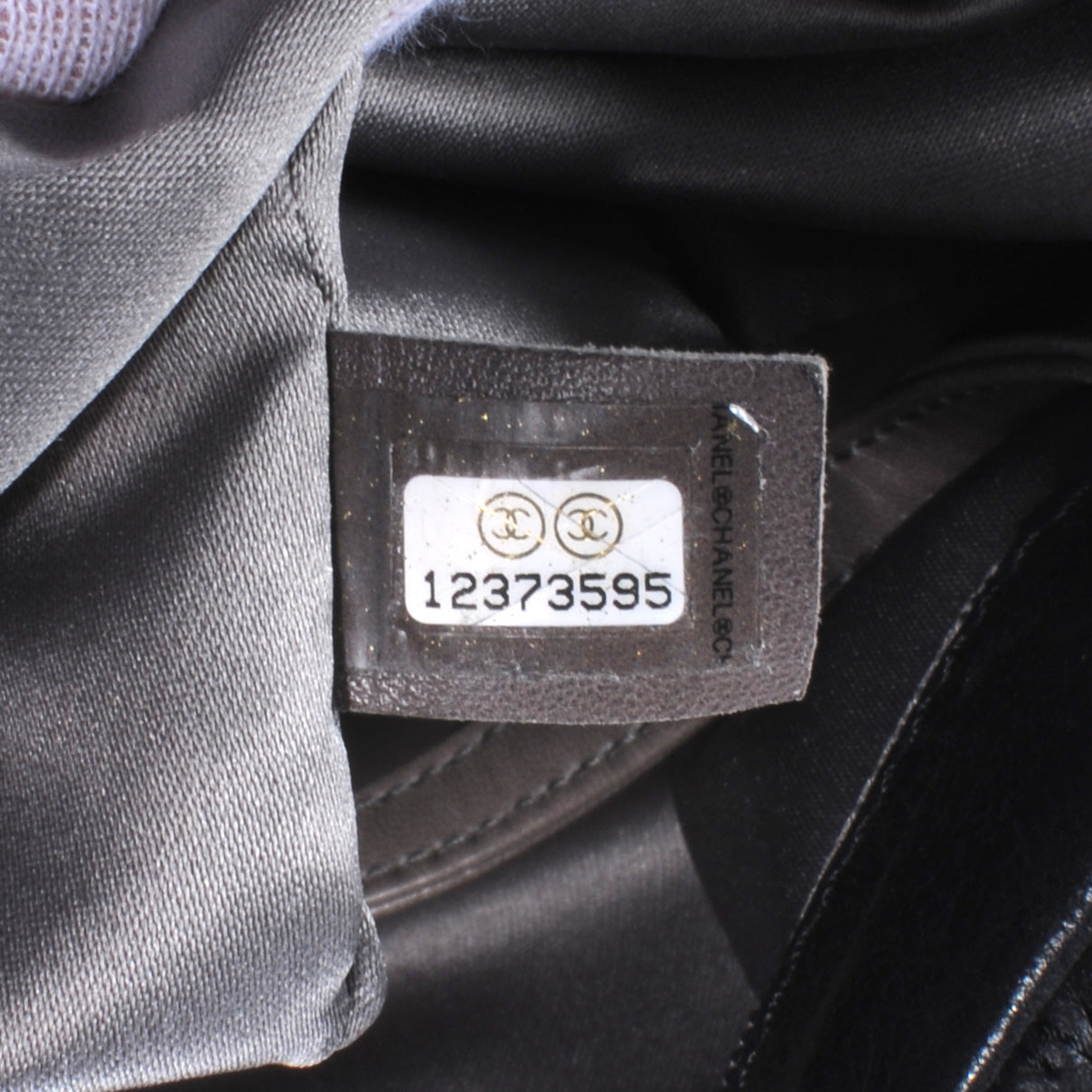 Chanel Leather Bubble Quilt Flap Bag Black 9 of 10