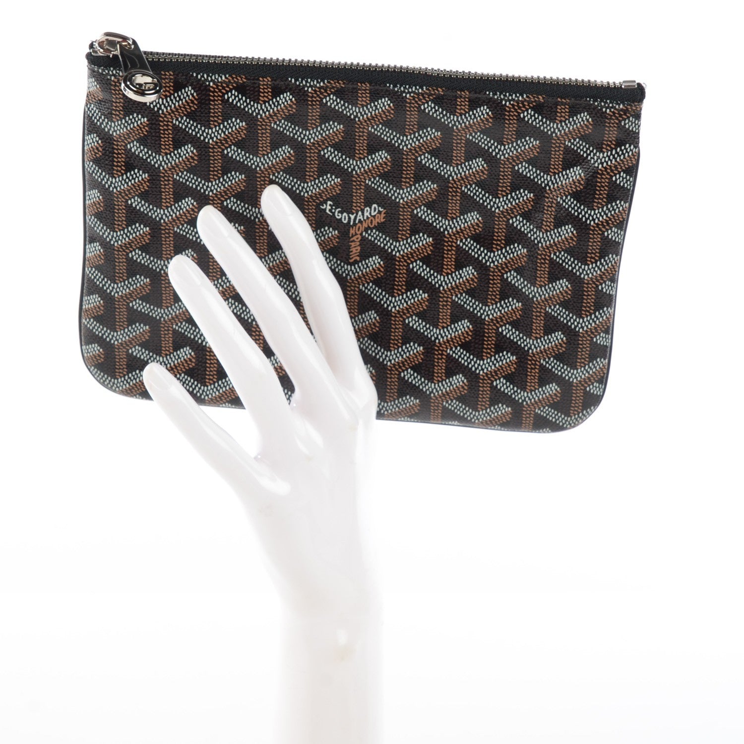 Goyard Goyardine Senat Pochette PM Black 2 of 7