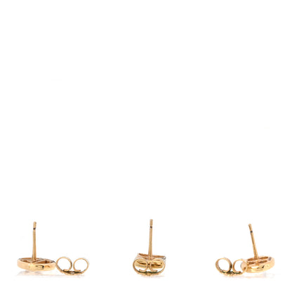 Louis Vuitton Metal Crazy In Lock Earrings Set Gold 3 of 4