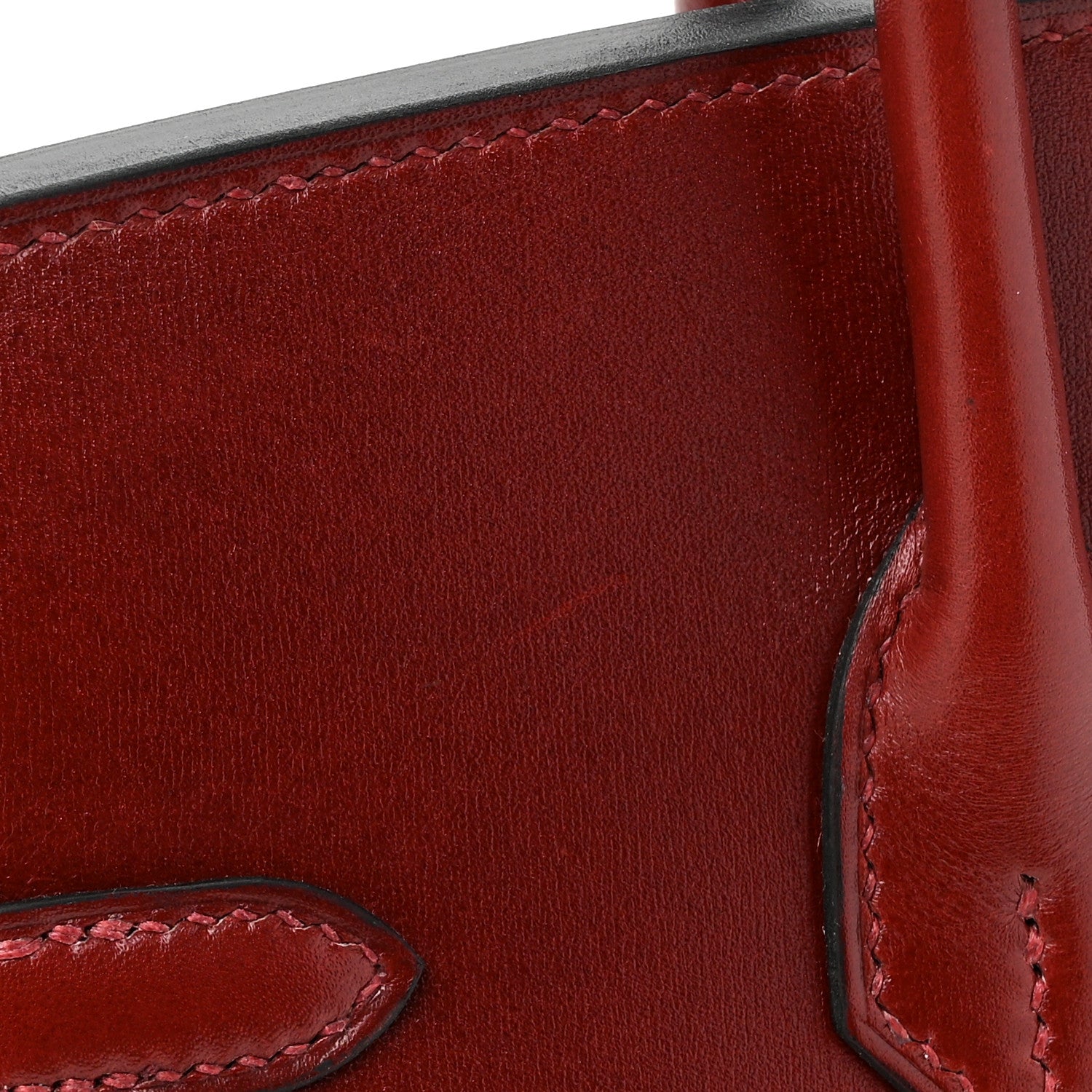 Hermes Box Birkin Sellier 25 Rouge H 12 of 13