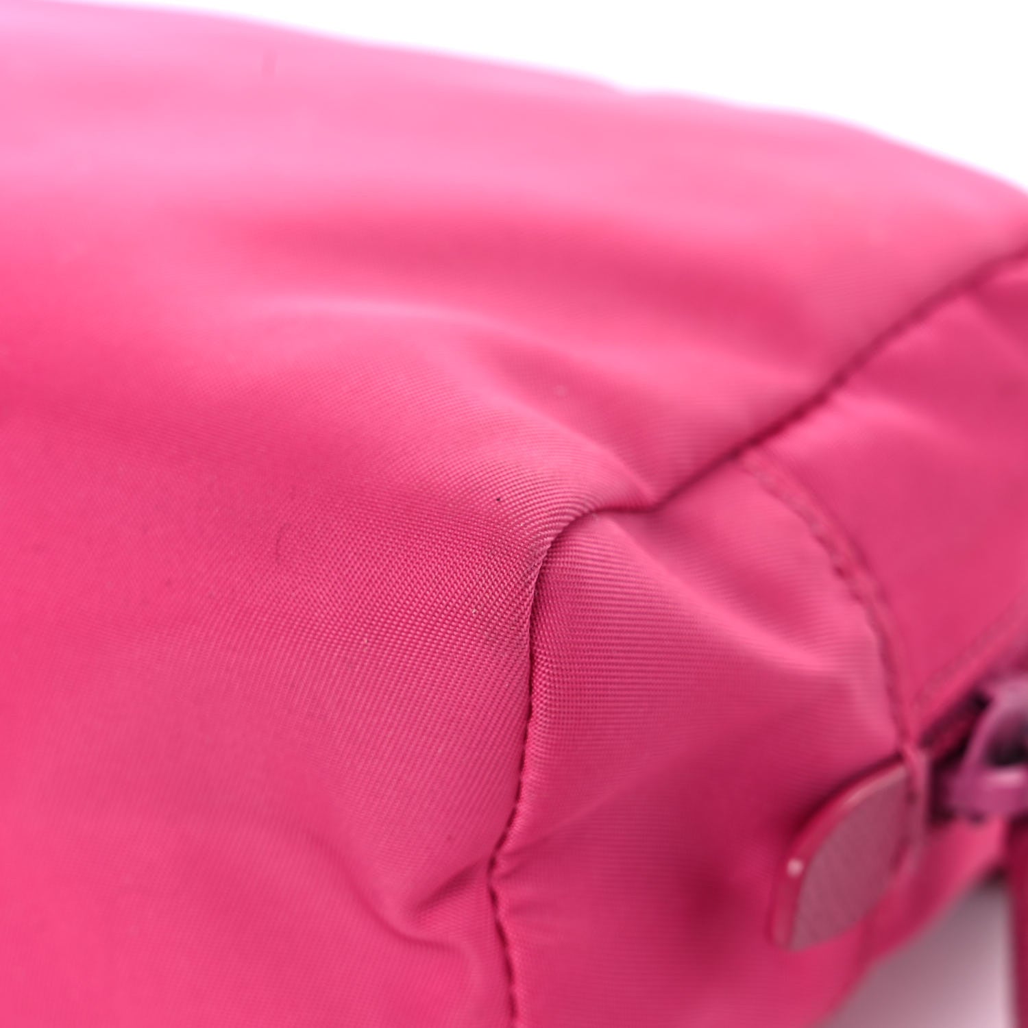 Prada Tessuto Nylon Wristlet Fuxia 12 of 16