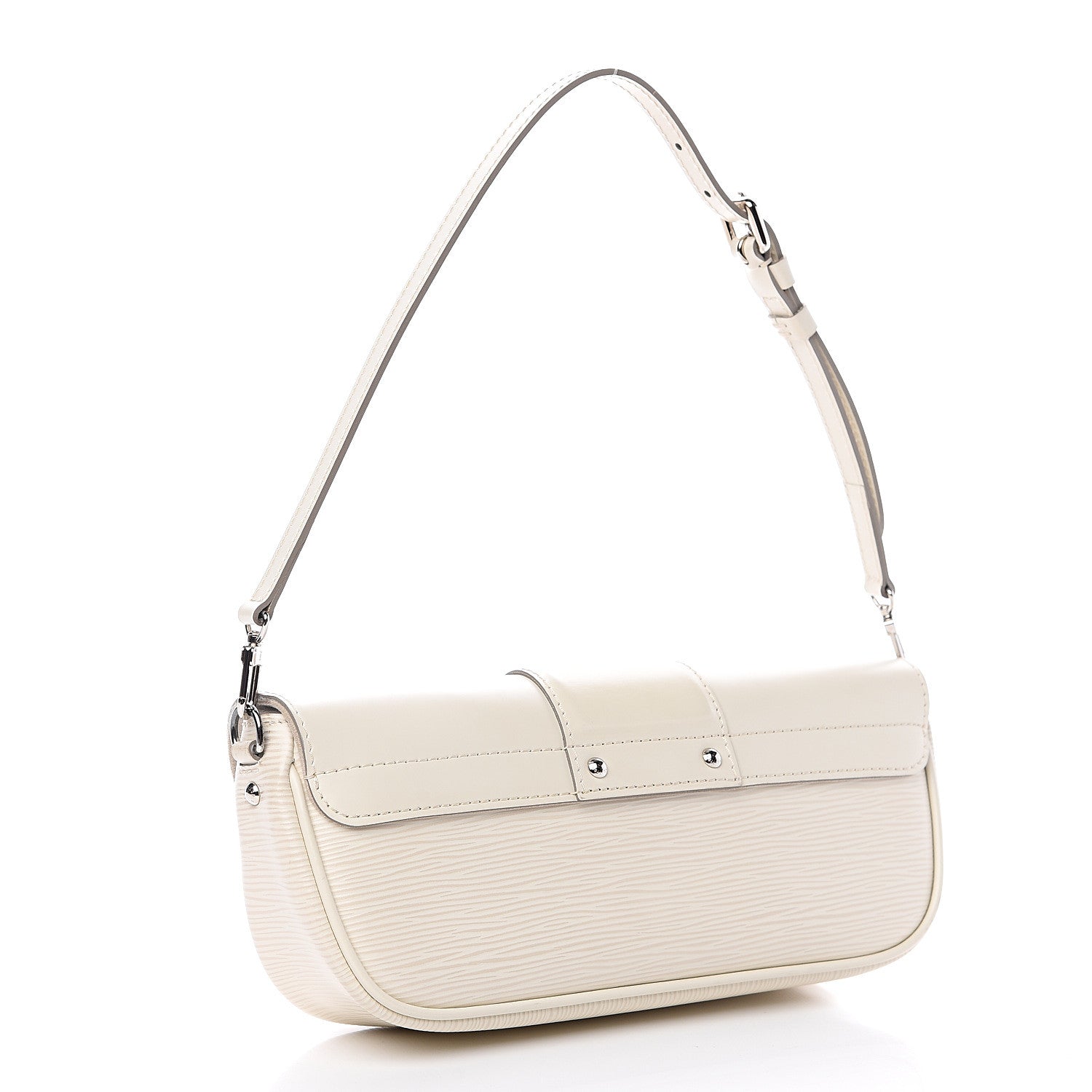 Louis Vuitton Epi Montaigne Clutch Ivory 2 of 8