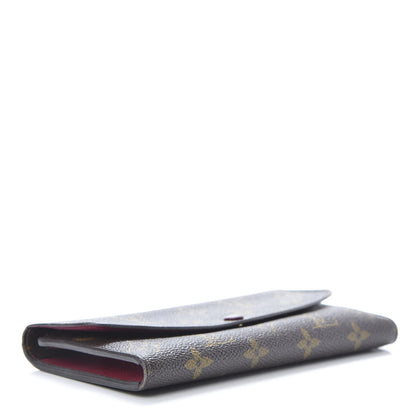 Louis Vuitton Monogram Emilie Wallet Fuchsia 4 of 17