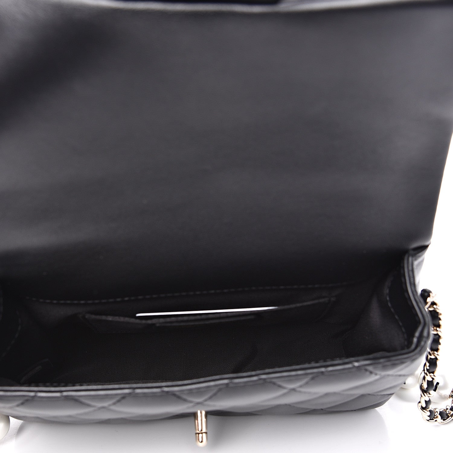 Chanel Lambskin Quilted Small My Precious Flap Black 4 of 11