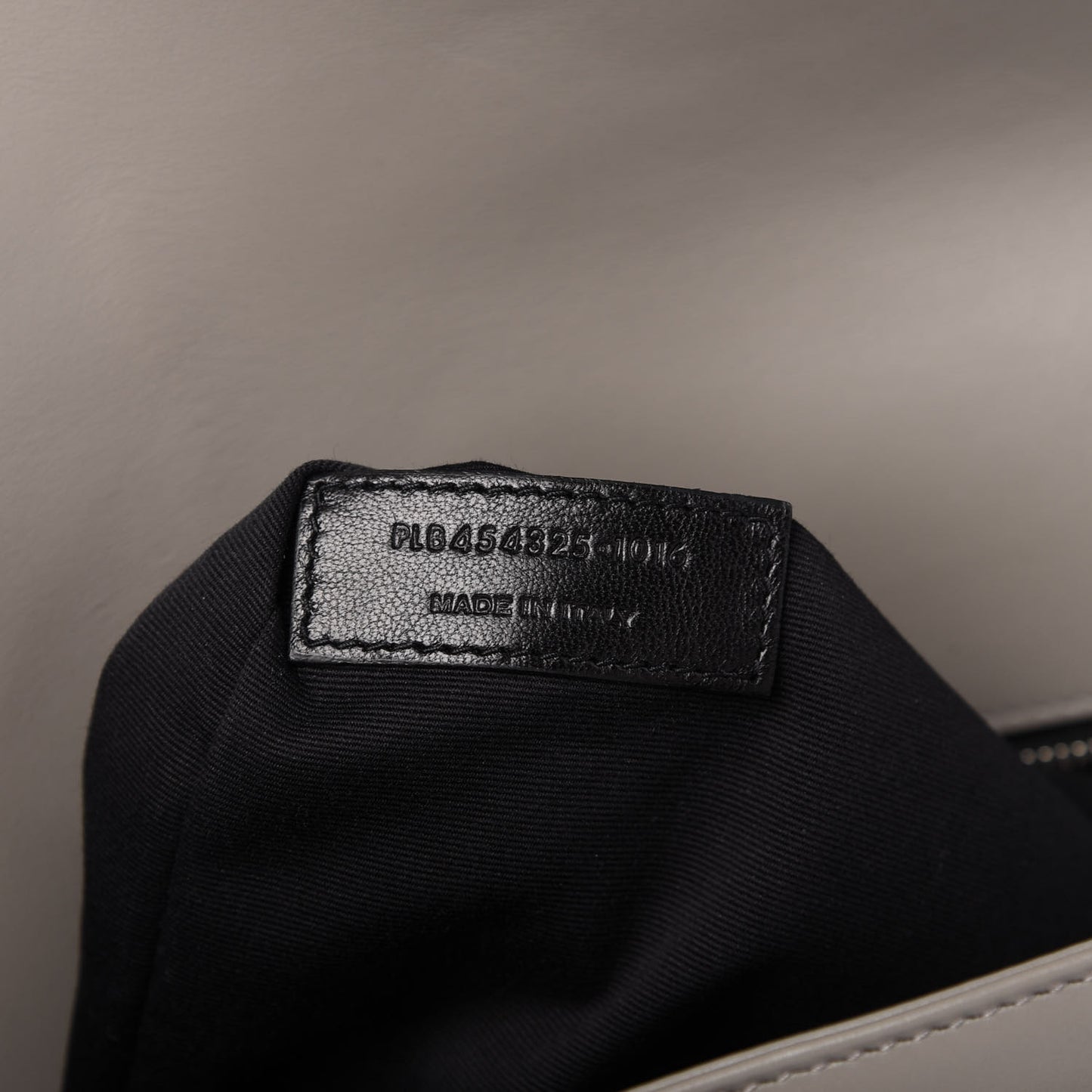 Calfskin Y Quilted Monogram Loulou Shoulder Bag Light Grey