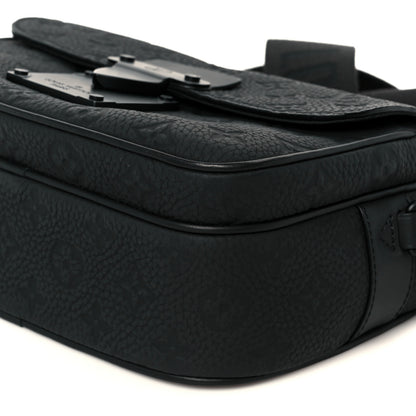 Louis Vuitton Taurillon Monogram S Lock Messenger Black 10 of 10