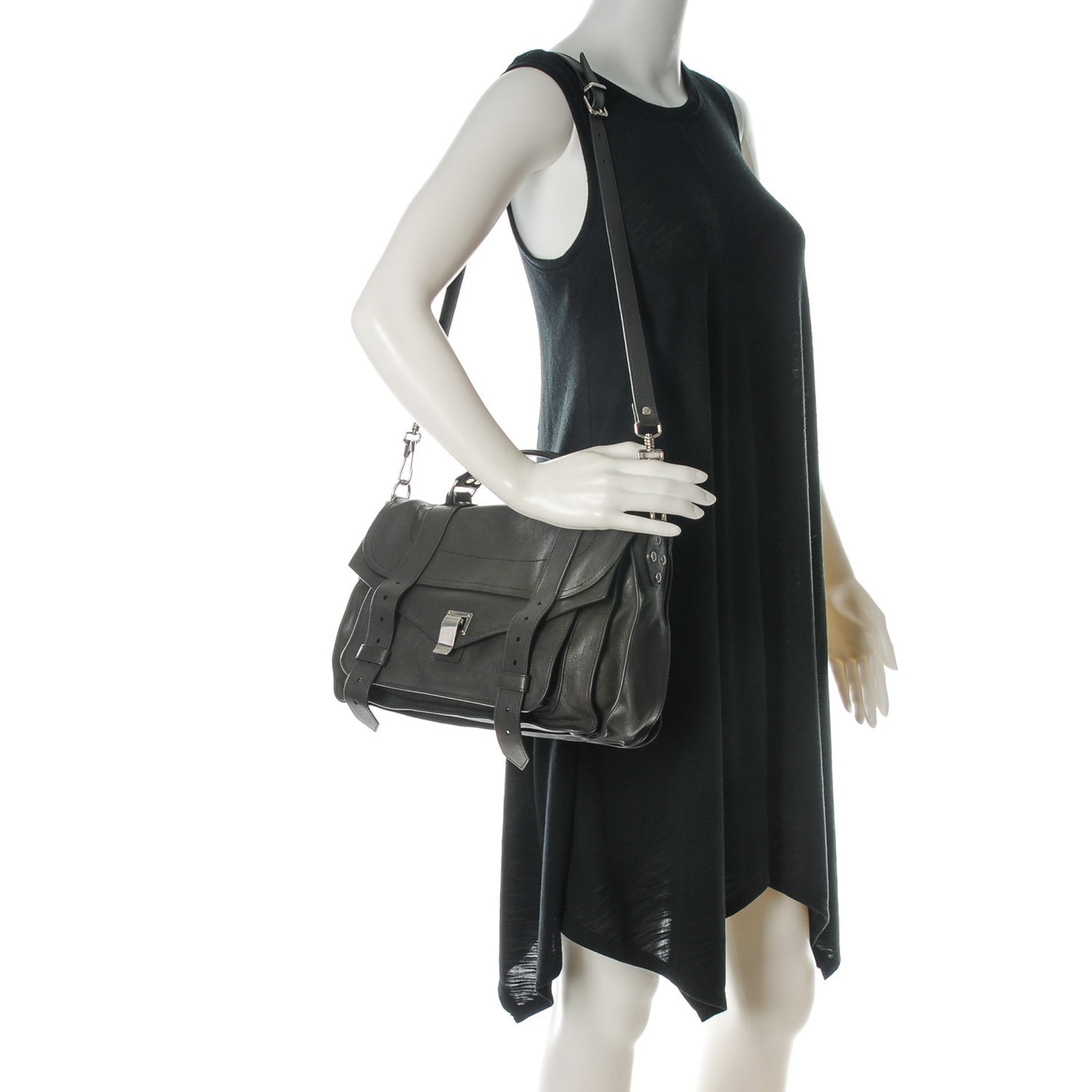 Lambskin Medium PS1 Satchel Pepe