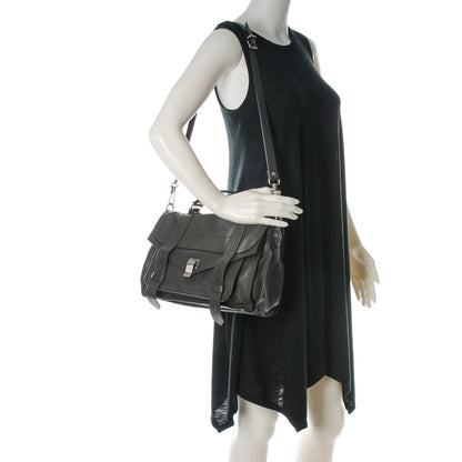 Proenza Schouler Lambskin Medium PS1 Satchel Pepe 2 of 10