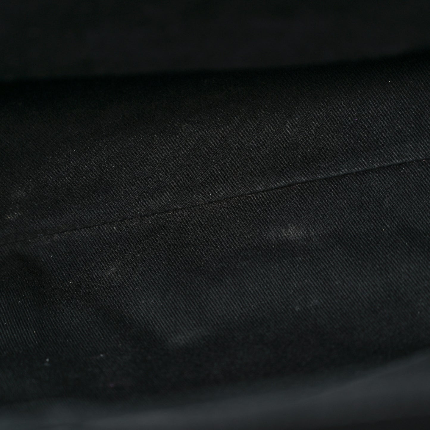 Glazed Calfskin Quilted Large CC Delivery Tote Black