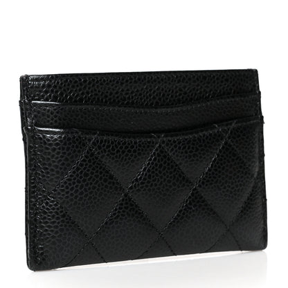 Chanel Caviar Quilted Card Holder Black 3 of 8
