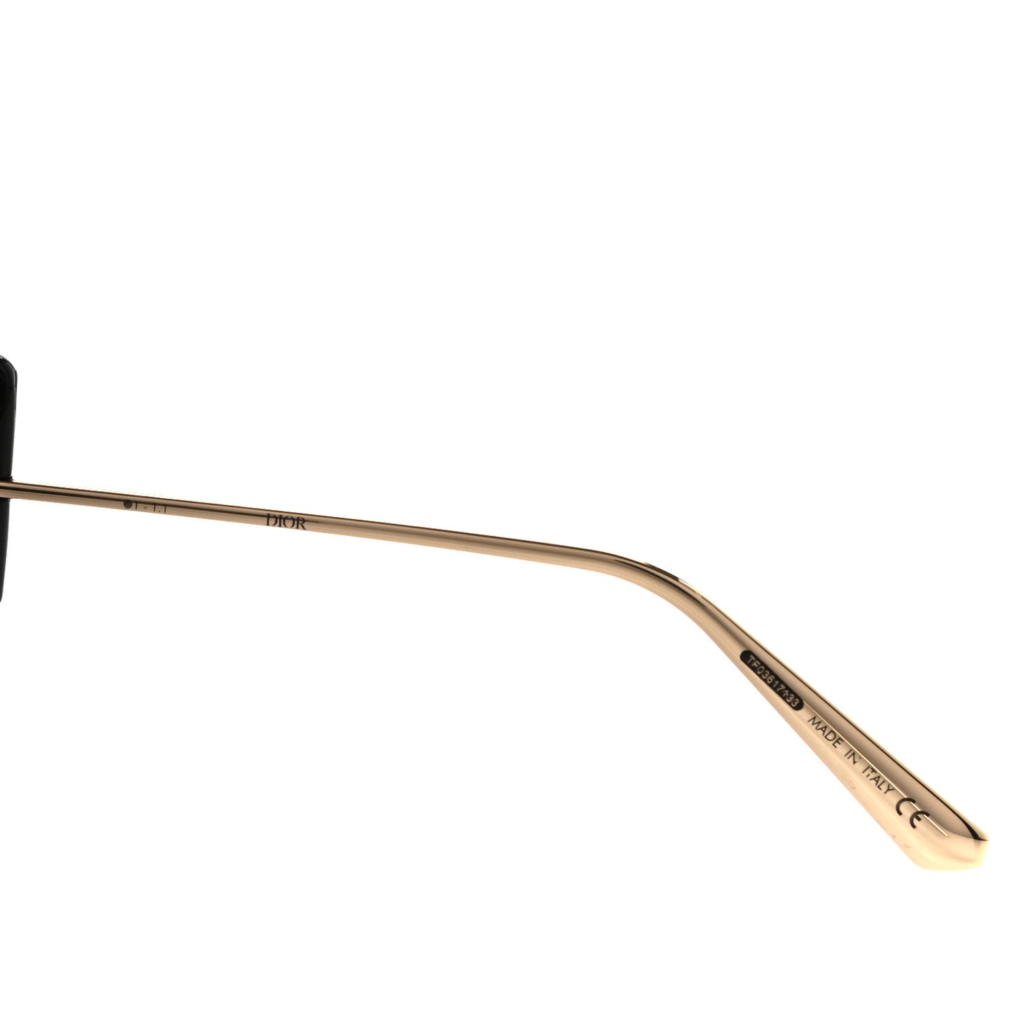 DiorSolar S1U Sunglasses Black