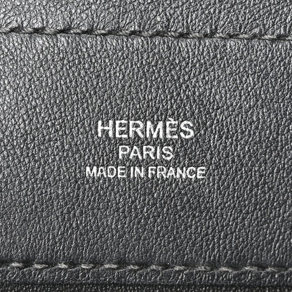 Hermes Milo Lambskin Swift Mini Aline Black 6 of 9