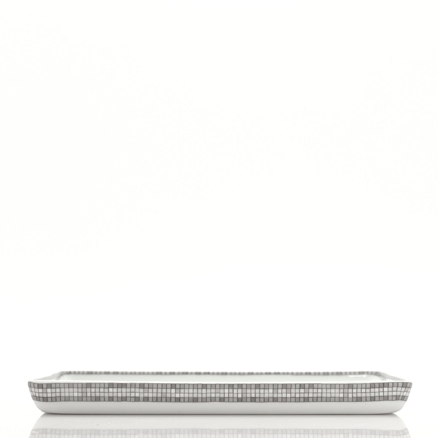Porcelain Mosaique Au 24 Sushi Plate Platine