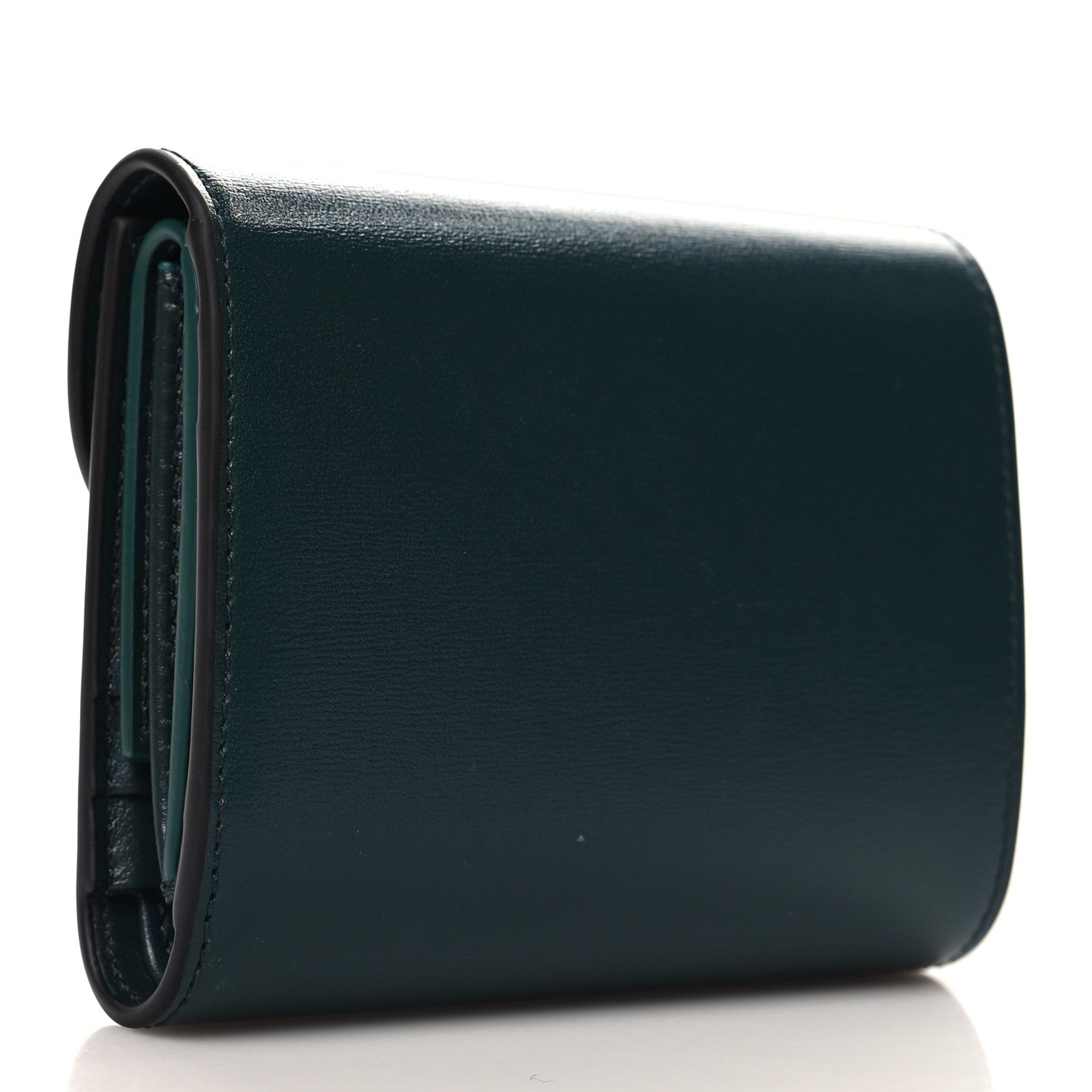 Celine Shiny Calfskin Small Triomphe Wallet Amazone 3 of 8