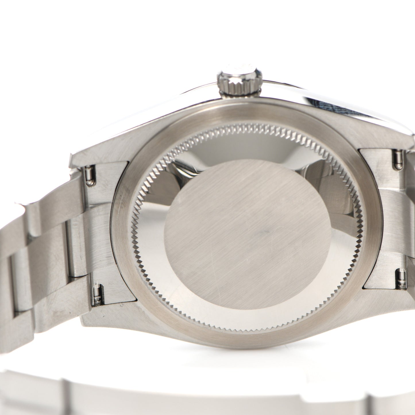 Stainless Steel 34mm Oyster Perpetual Watch Pink 124200