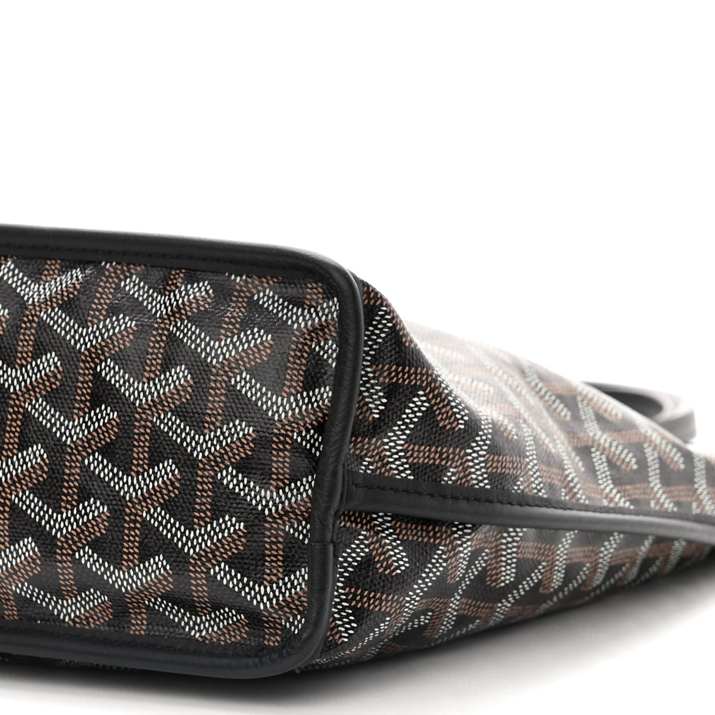 Goyardine Reversible Mini Anjou Black
