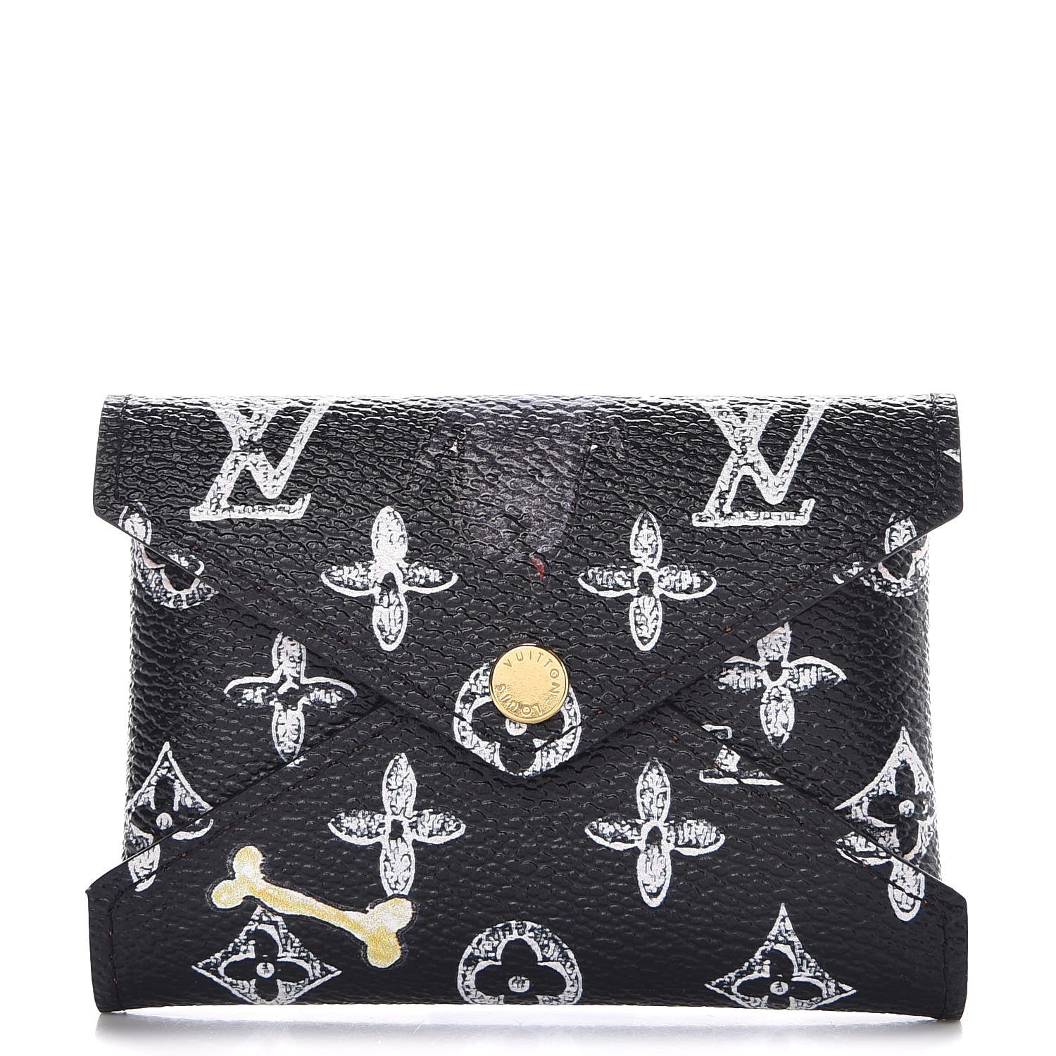 Louis Vuitton Catogram Small Kirigami Pochette Insert Black White 1 of 8