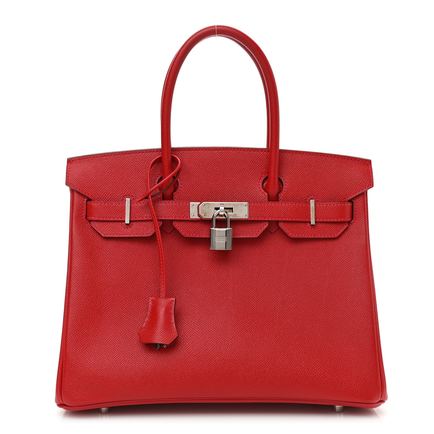 Hermes Epsom Birkin 30 Rouge Casaque 1 of 13
