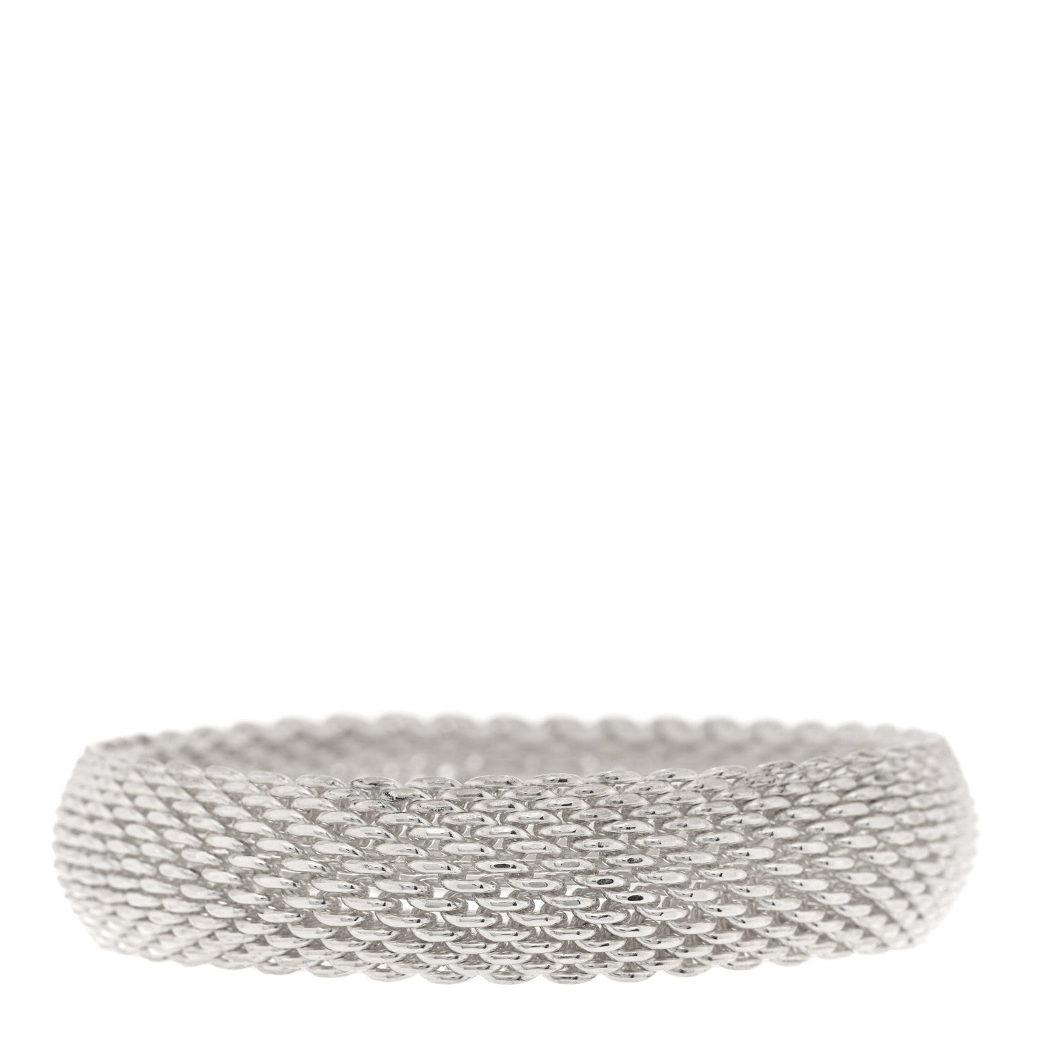 Tiffany Sterling Silver Somerset Mesh Bracelet 1 of 3