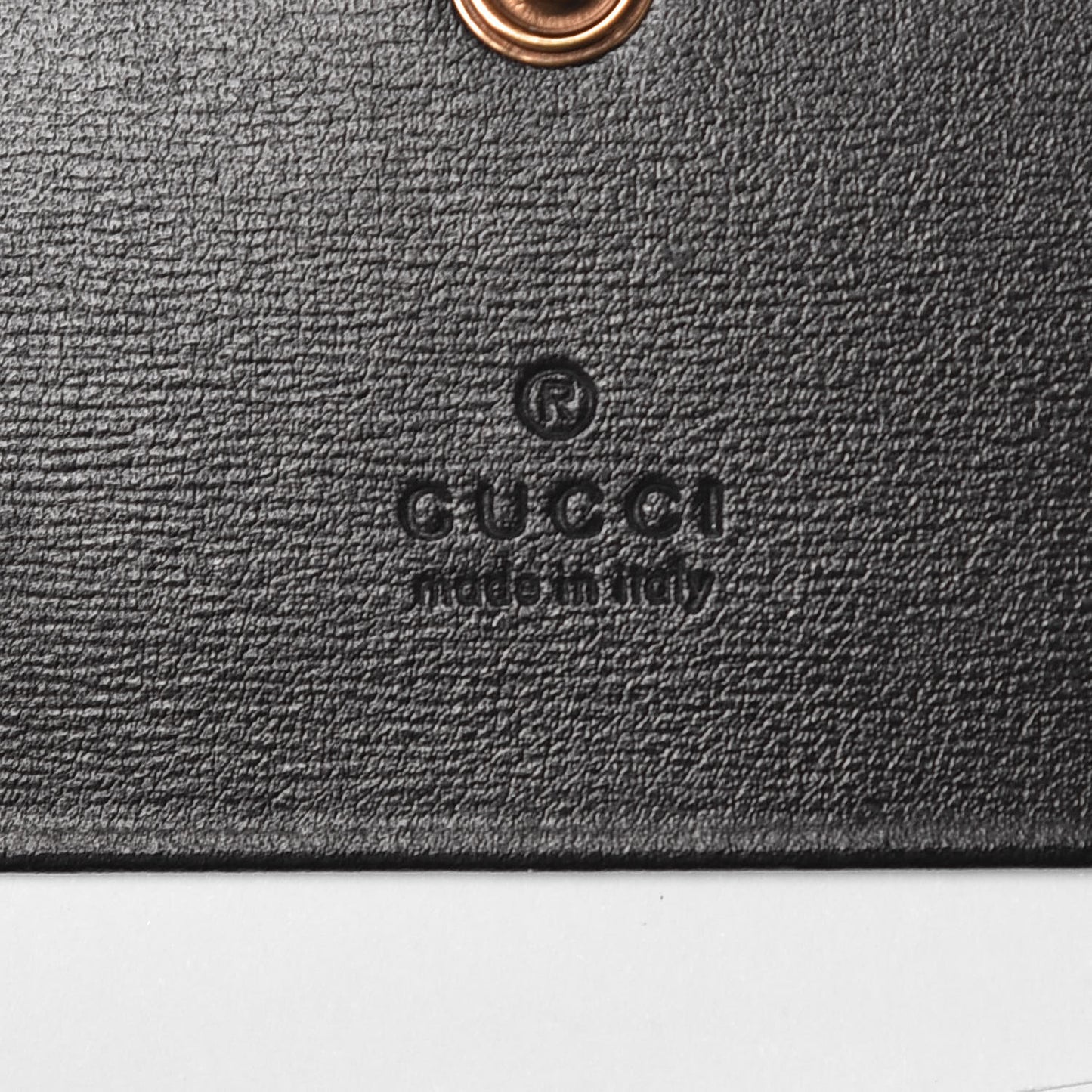 Calfskin Web Trapuntata GG Marmont Card Case Wallet Black