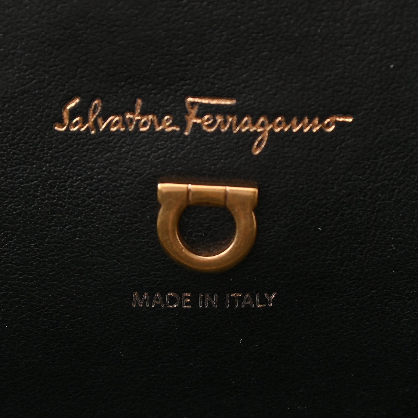 Embroidered Canvas Calfskin The Studio Bag Navy Black