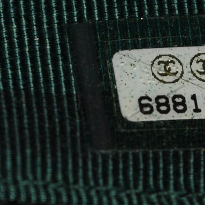 Chanel Lapin Fur Quilt Pattern Tote Green 7 of 10