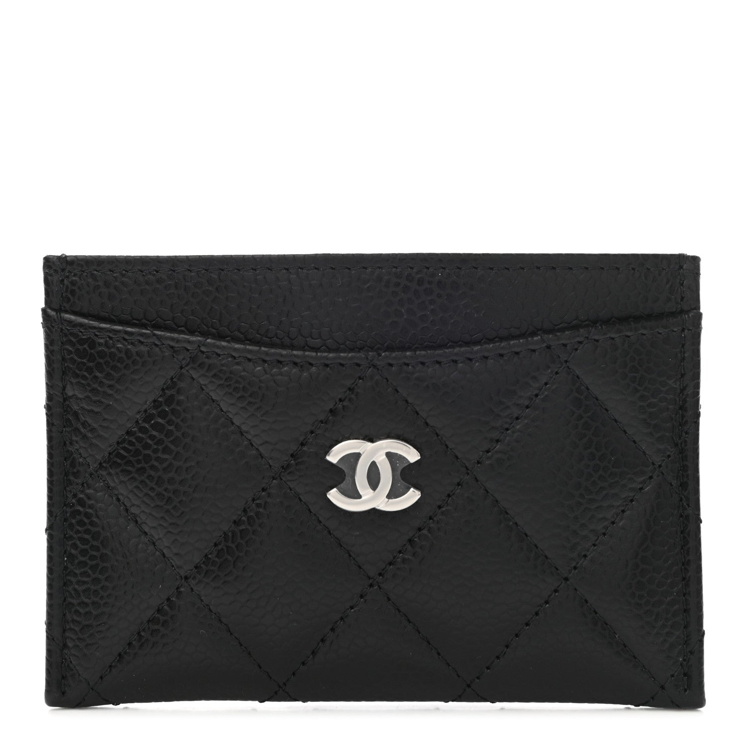 Chanel Caviar Quilted Card Holder Black 1 of 9