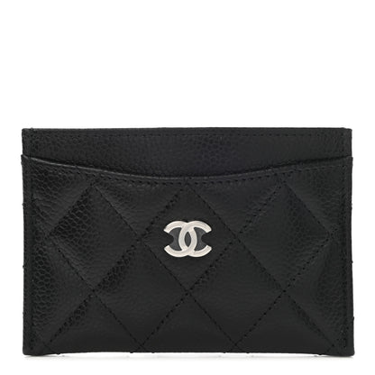 Chanel Caviar Quilted Card Holder Black 1 of 9