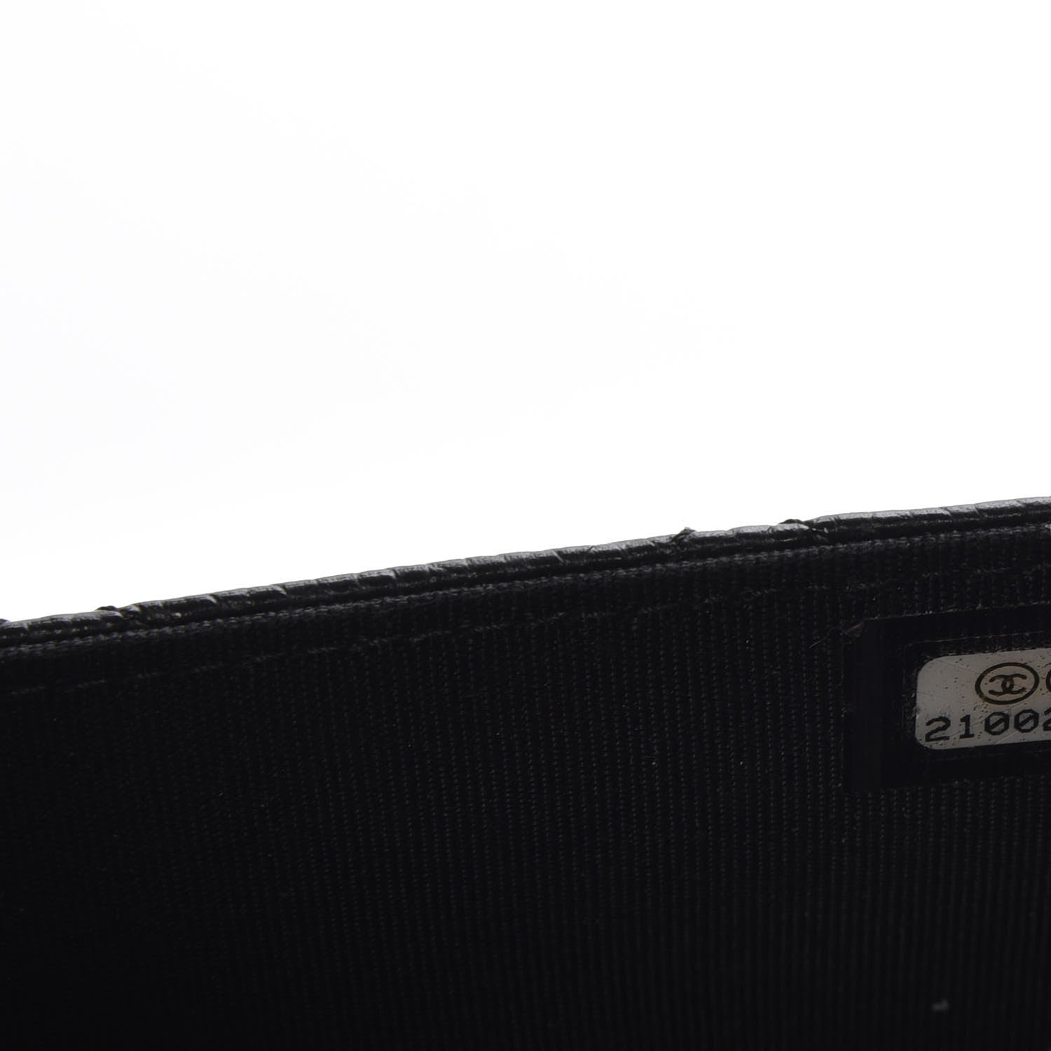 Chanel Caviar Quilted Wallet On Chain WOC Black 7 of 8