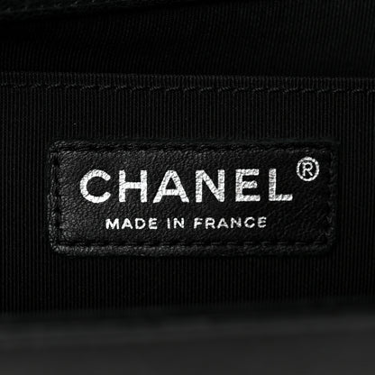 Chanel Calfskin Quilted Medium Boy Flap Black 6 of 10