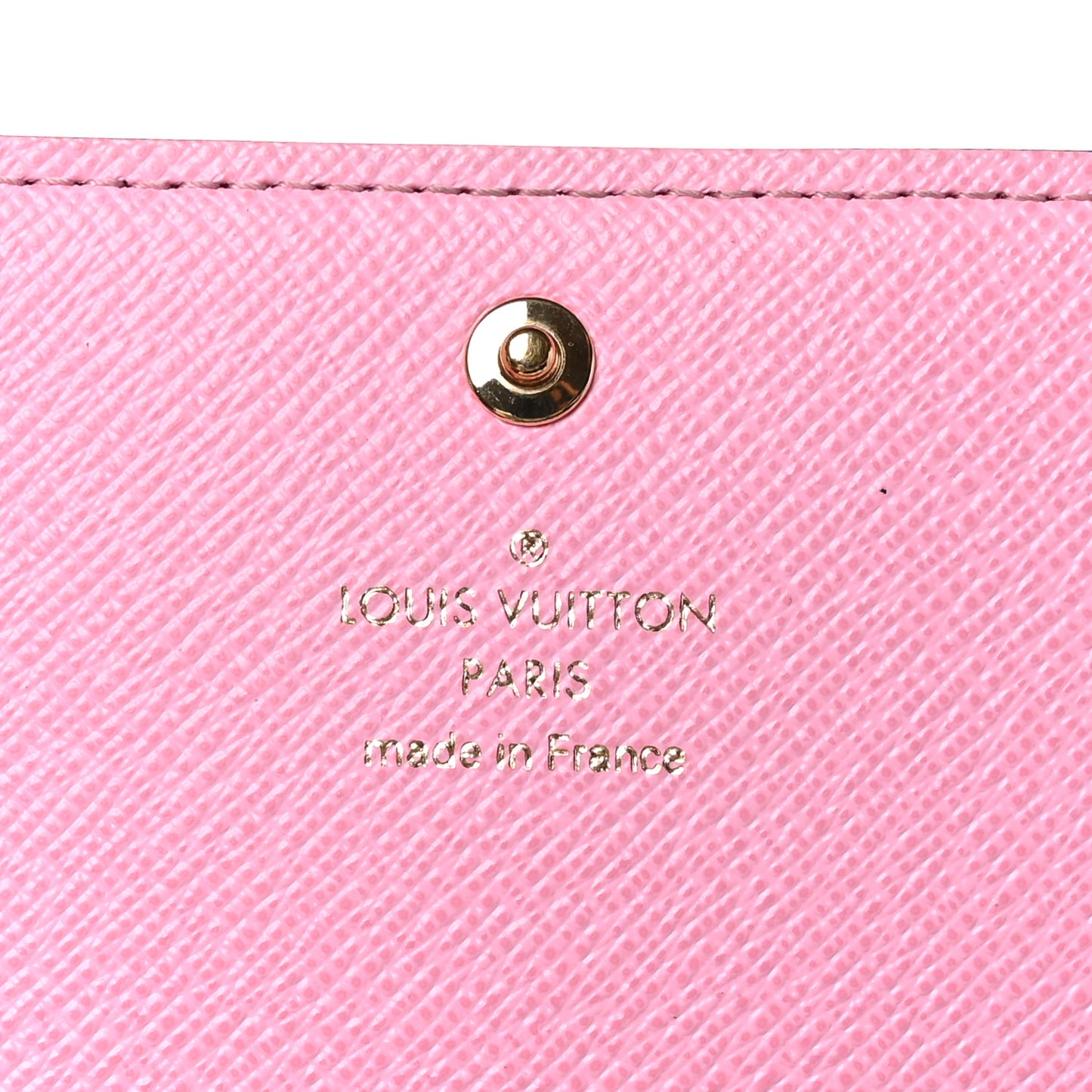 Damier Ebene 2023 Christmas Animation Ice Skating Sarah Wallet Pink