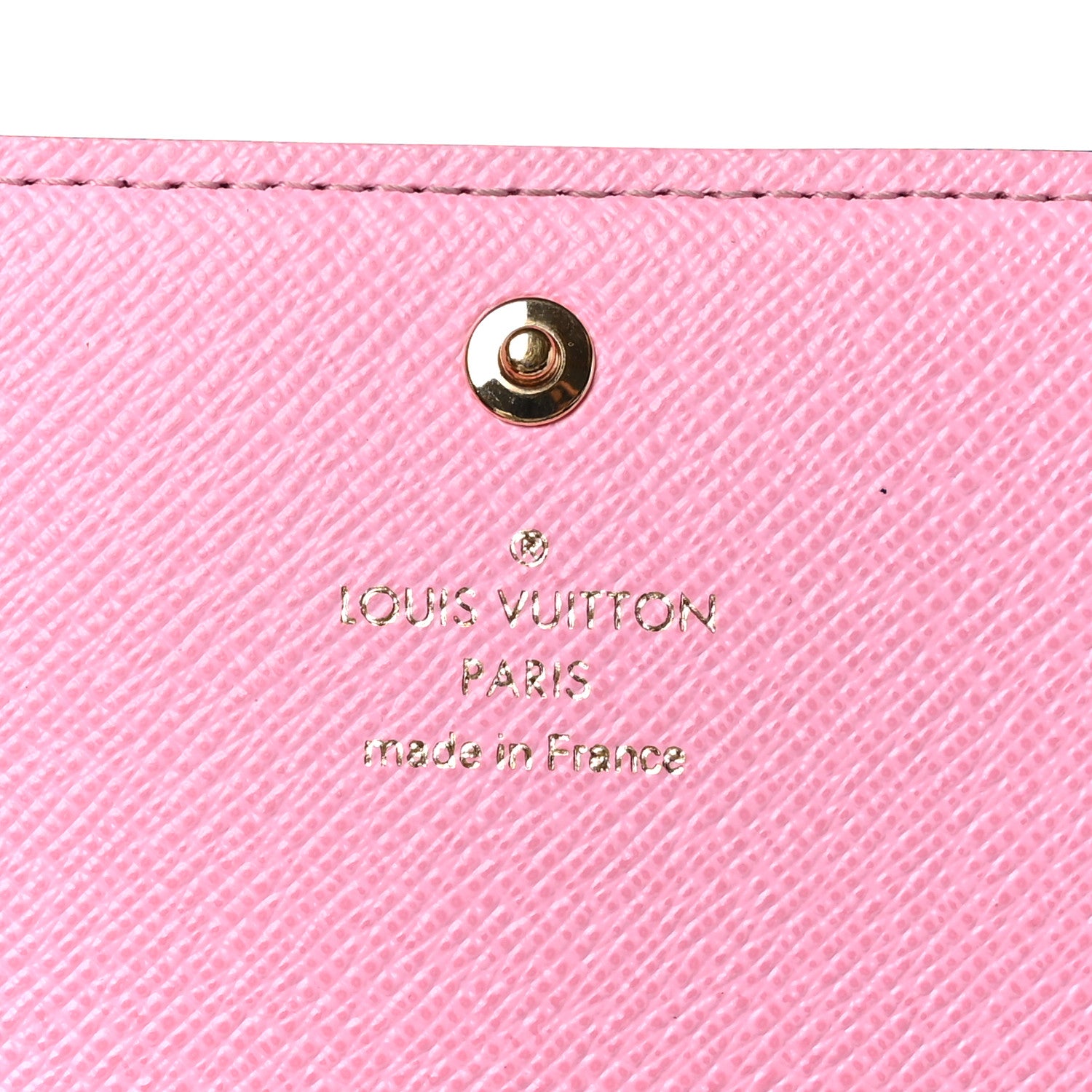 Louis Vuitton Damier Ebene 2023 Christmas Animation Ice Skating Sarah Wallet Pink 7 of 8