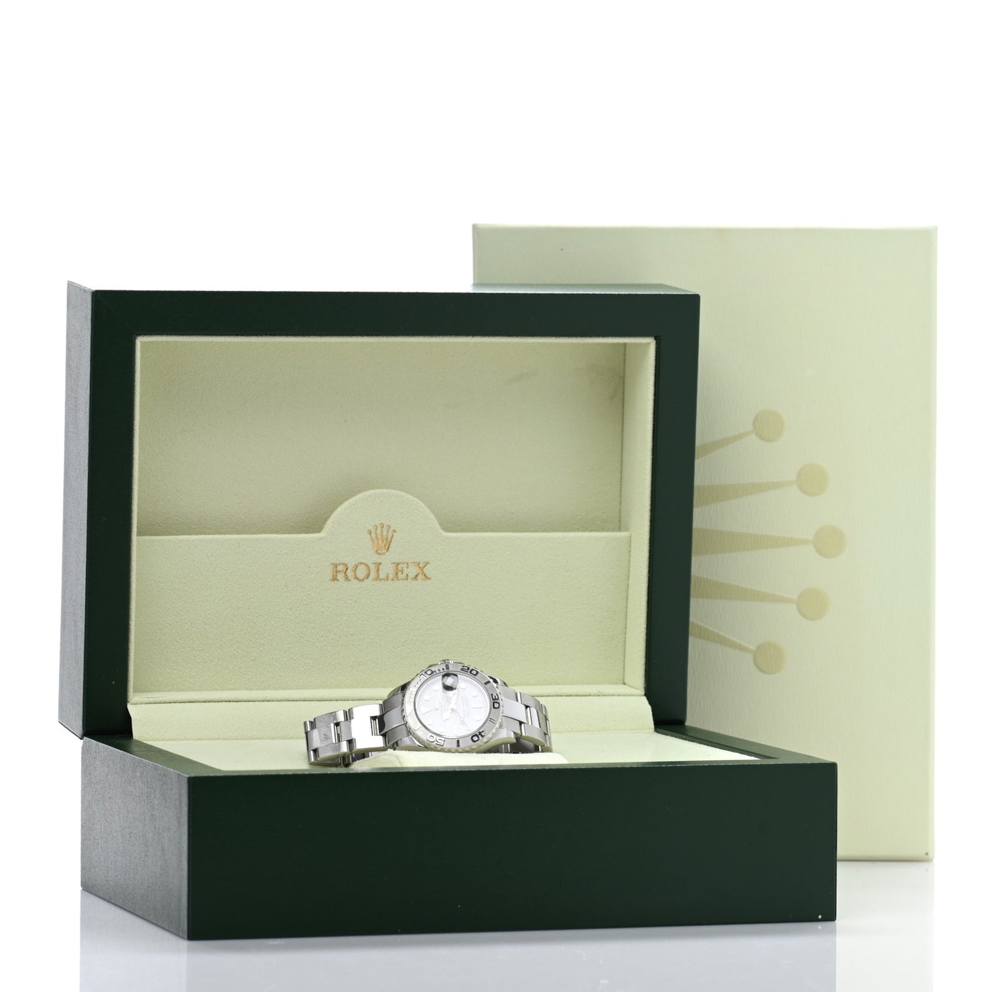 Stainless Steel Platinum 29mm Yacht-Master Watch Silver 169622