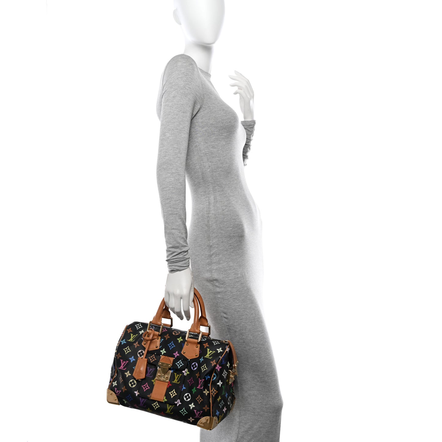 Monogram Multicolor Speedy 30 Black