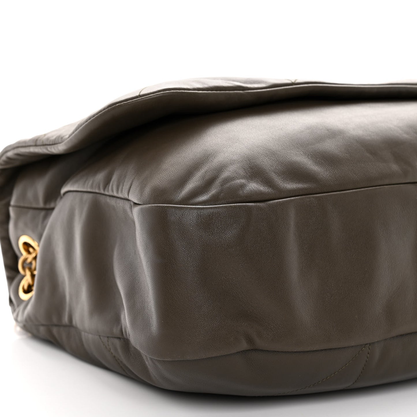 Lambskin Matelasse Monogram Large Jamie 4.3 Light Musk