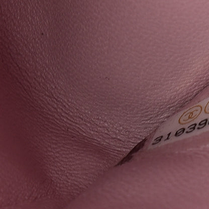 Chanel Caviar Quilted Medium Double Flap Light Pink 9 of 11