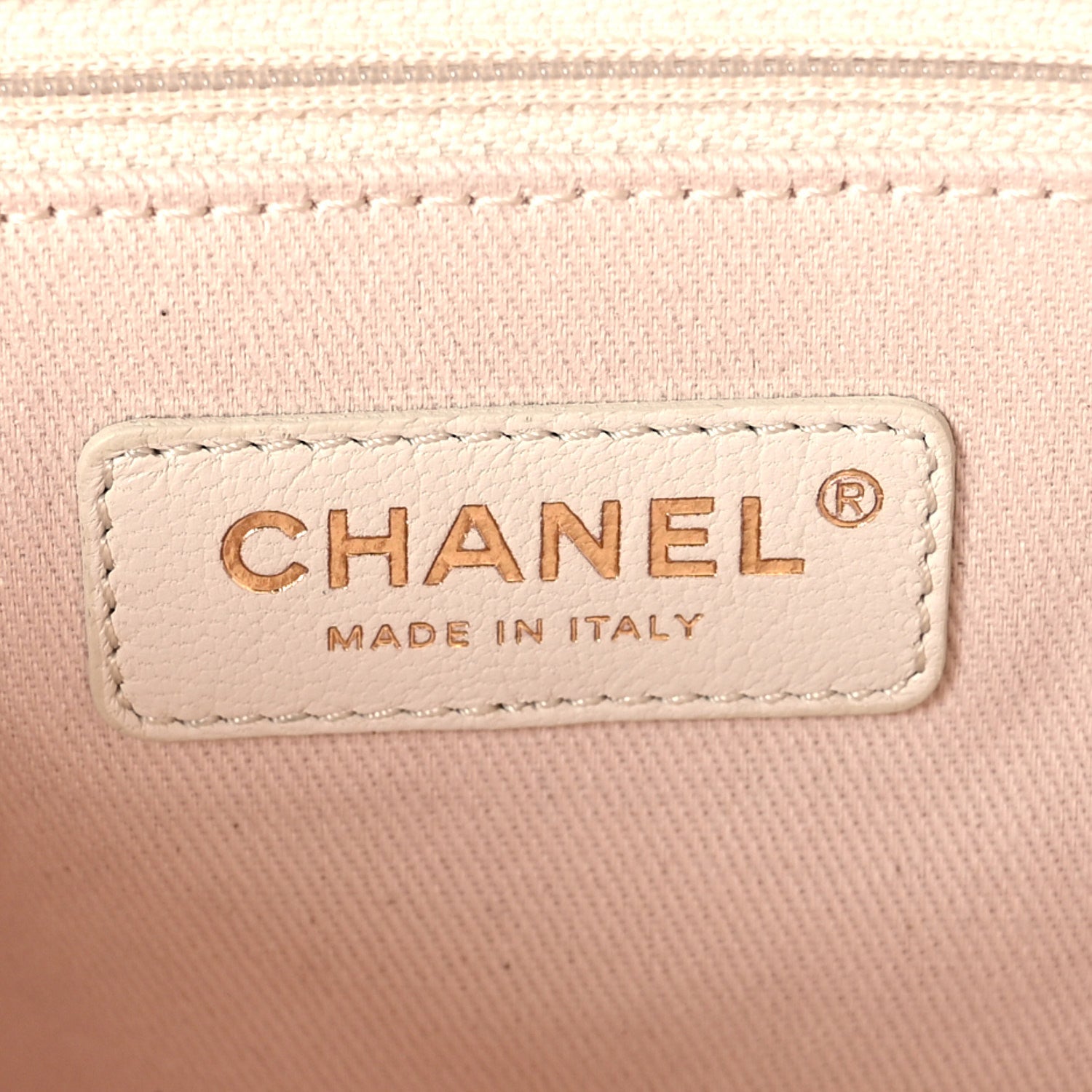 Chanel Lurex Boucle Small Deauville Tote Ivory 6 of 10