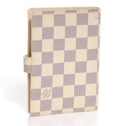 Louis Vuitton Damier Azur Small Ring Agenda Cover 3 of 7