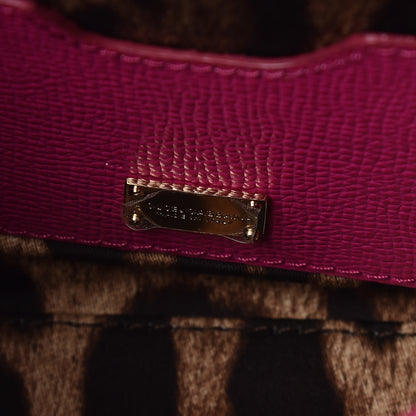Dolce & Gabbana Dauphine Small Miss Sicily Satchel Pink 6 of 8