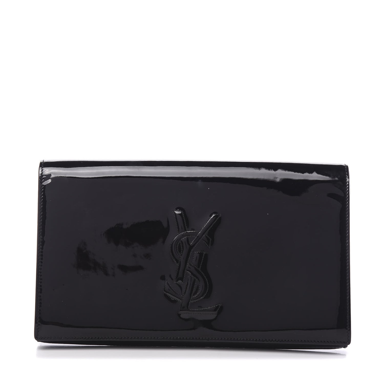 Patent Monogram Large Belle De Jour Clutch Black