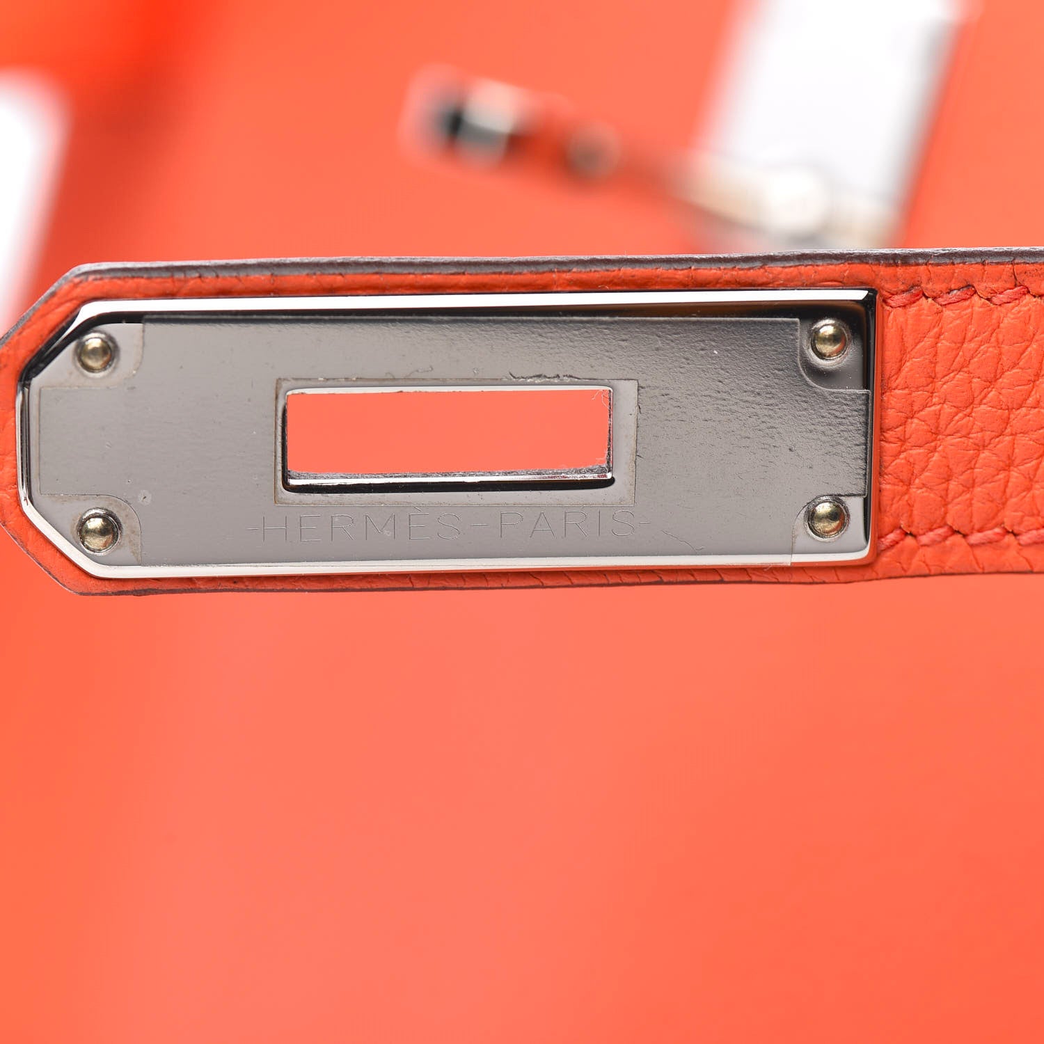Hermes Togo Kelly Retourne 28 Poppy Orange 18 of 34