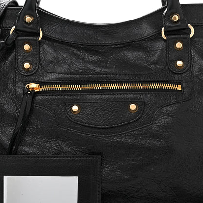 Balenciaga Agneau Classic Gold Hardware City Black 8 of 12