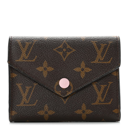 Louis Vuitton Monogram Victorine Wallet Rose Ballerine 1 of 7