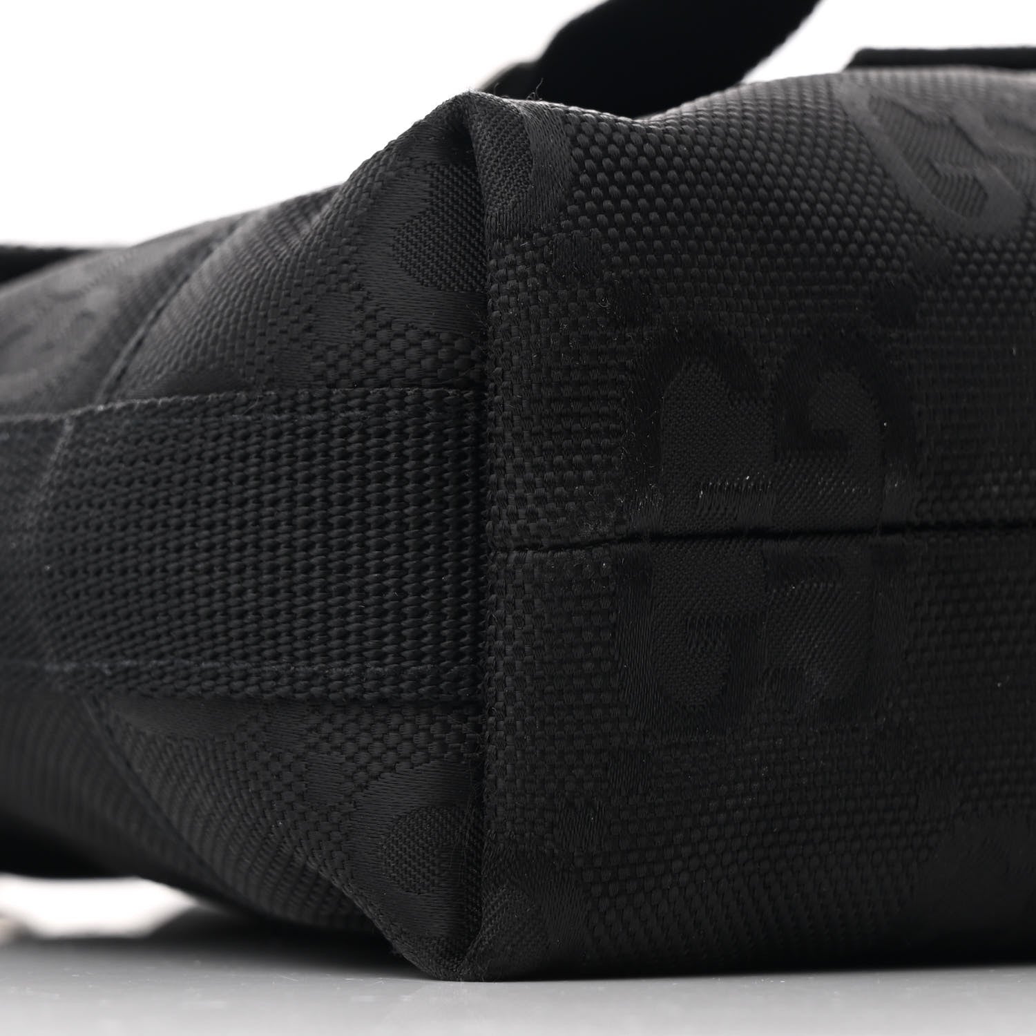 Gucci Econyl Nylon Monogram Off The Grid Messenger Bag Black 9 of 10