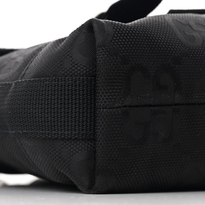 Gucci Econyl Nylon Monogram Off The Grid Messenger Bag Black 9 of 10