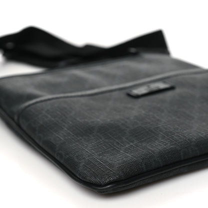 Gucci GG Plus Flat Messenger Bag Black Grey 9 of 10