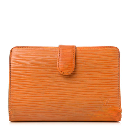 Louis Vuitton Epi French Purse Wallet Mandarin 1 of 13